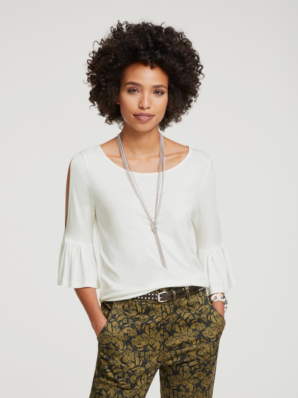 Linea Tesini Shirt - ecru