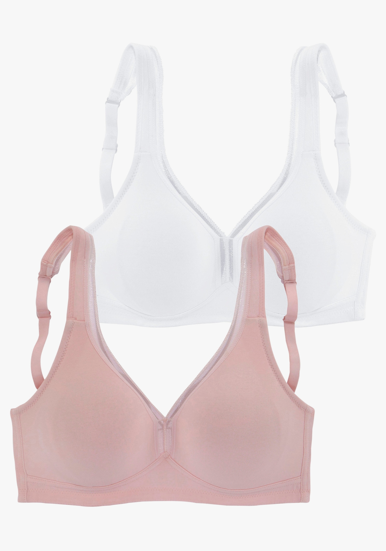 petite fleur T-shirtbeha - roze+wit