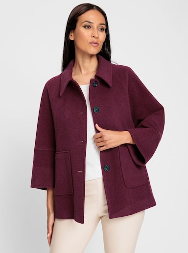 heine Jacke - bordeaux