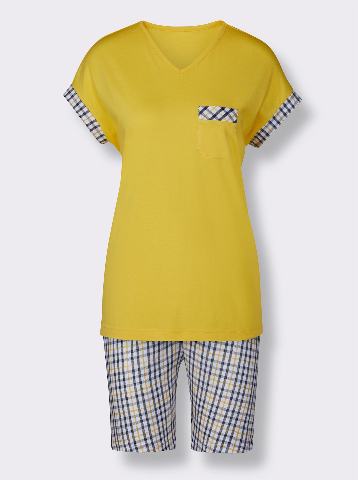 wäschepur Krátke pyžamo - žltá