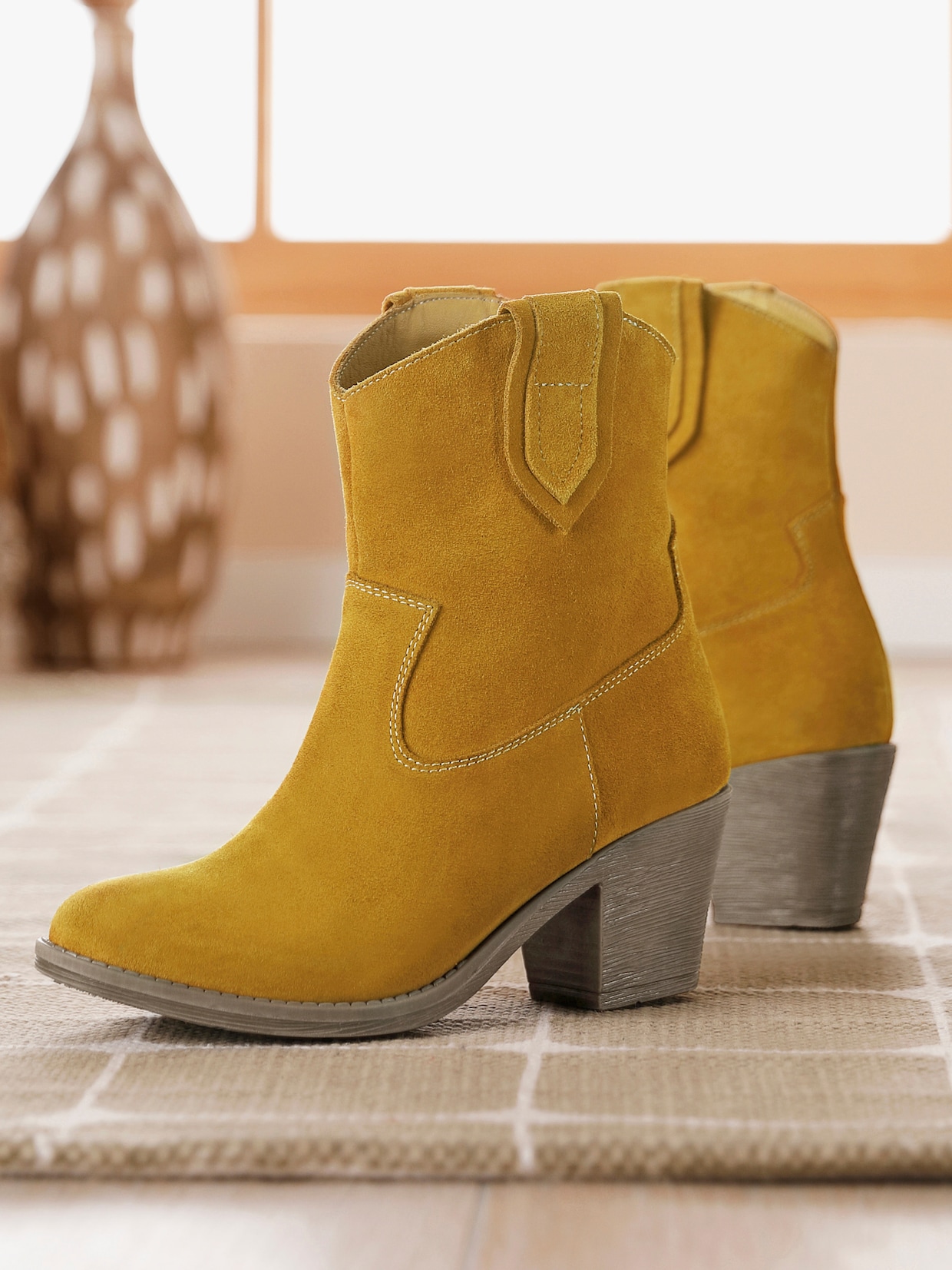 heine Bottines - jaune