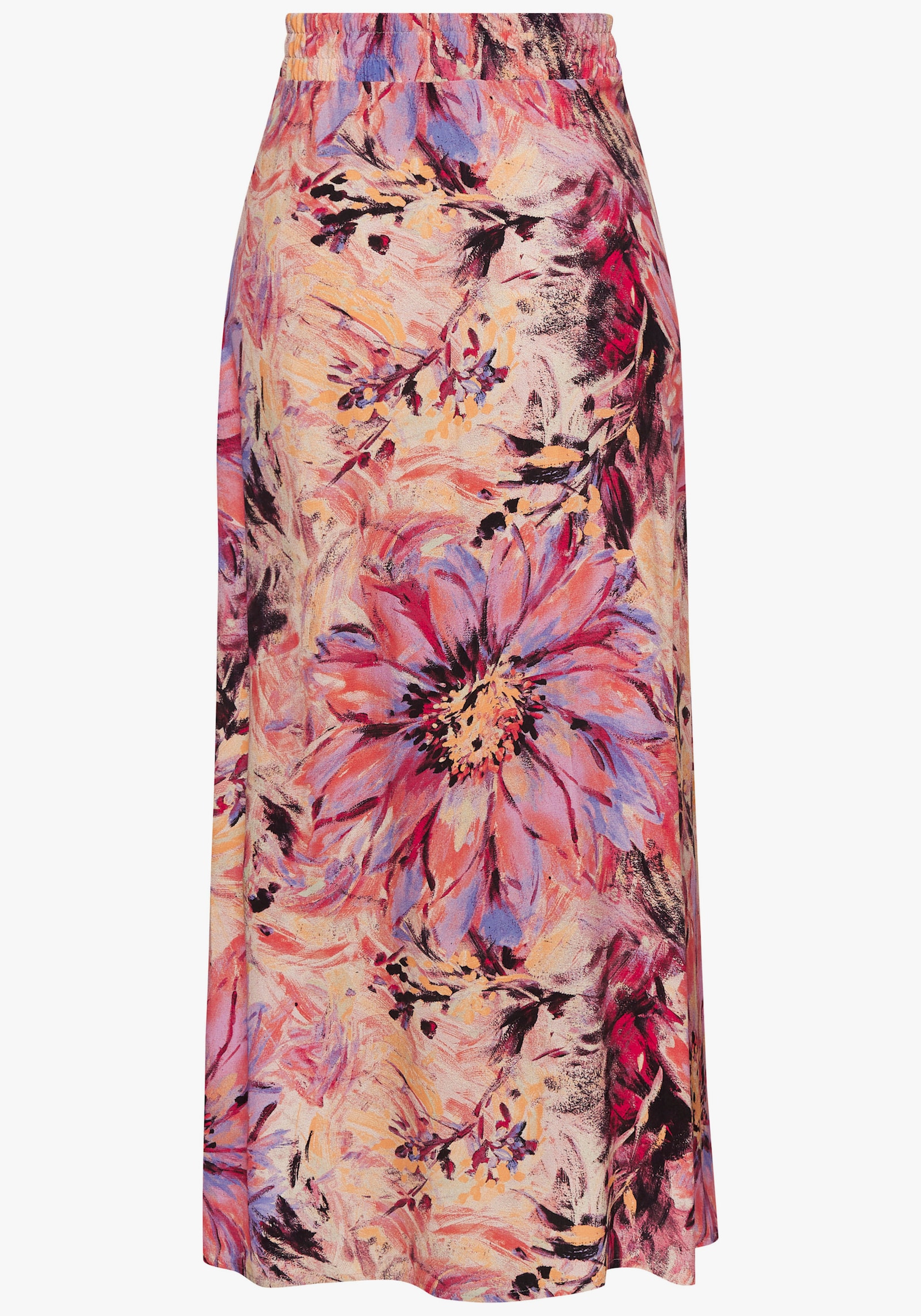 LASCANA Jupe longue - fuchsia imprimé