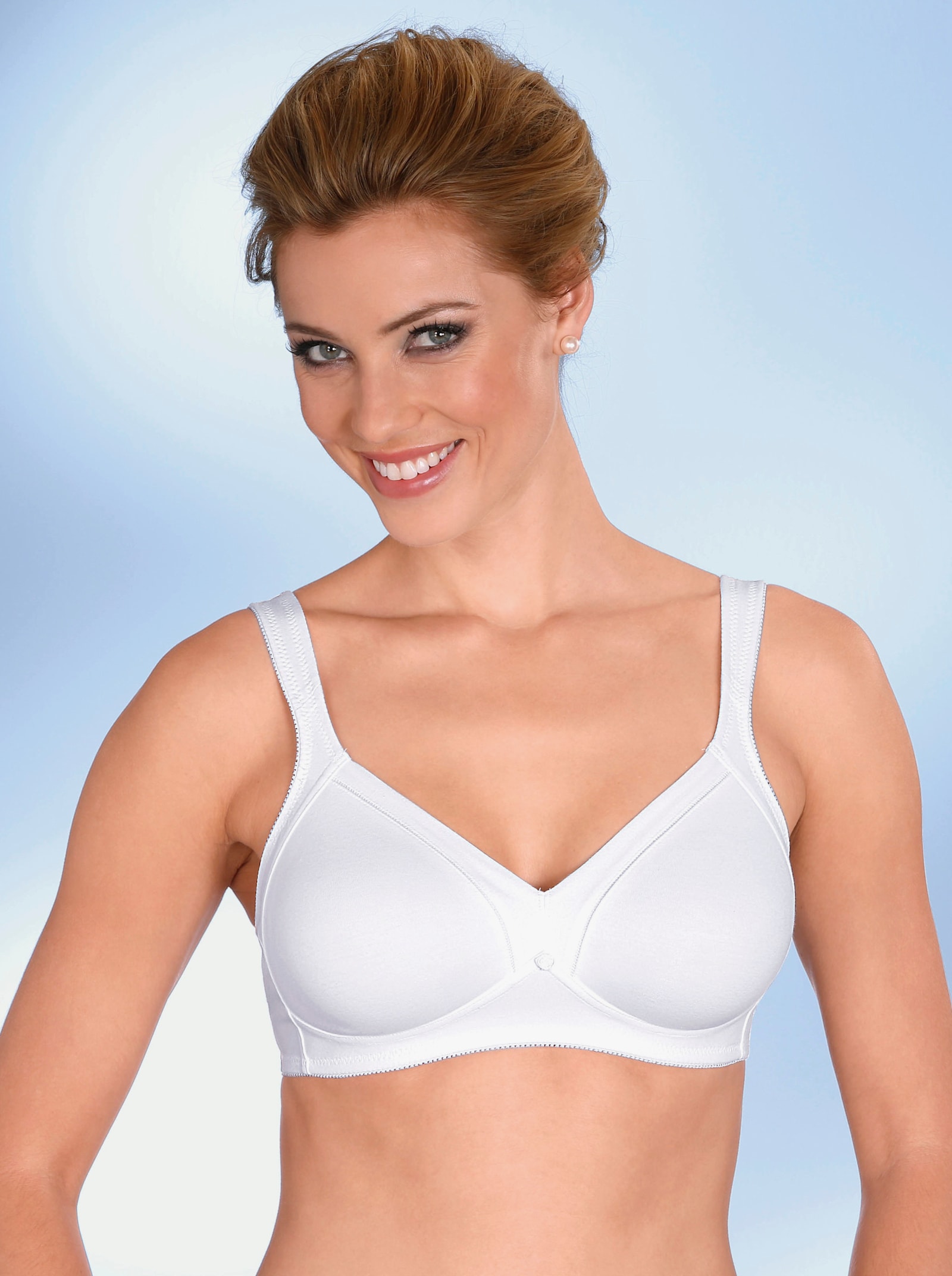 Triumph BH ohne Bügel - weiß