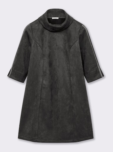 sheego A-Linien-Kleid - graphit