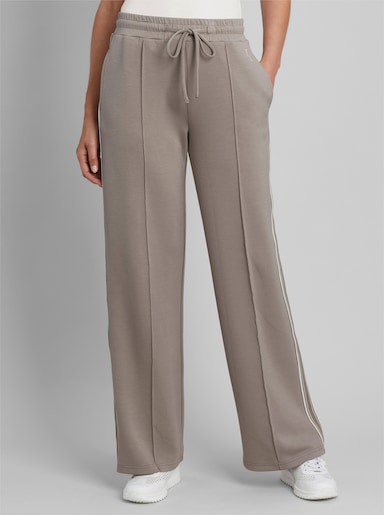 heine Sweathose mit Galonstreifen - taupe