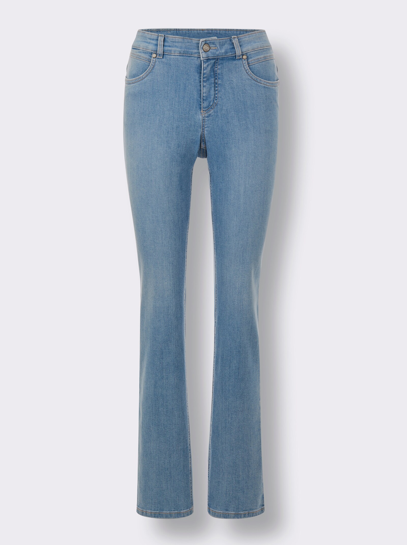 Ascari Jeans in Superstretch-Qualität - blue-bleached