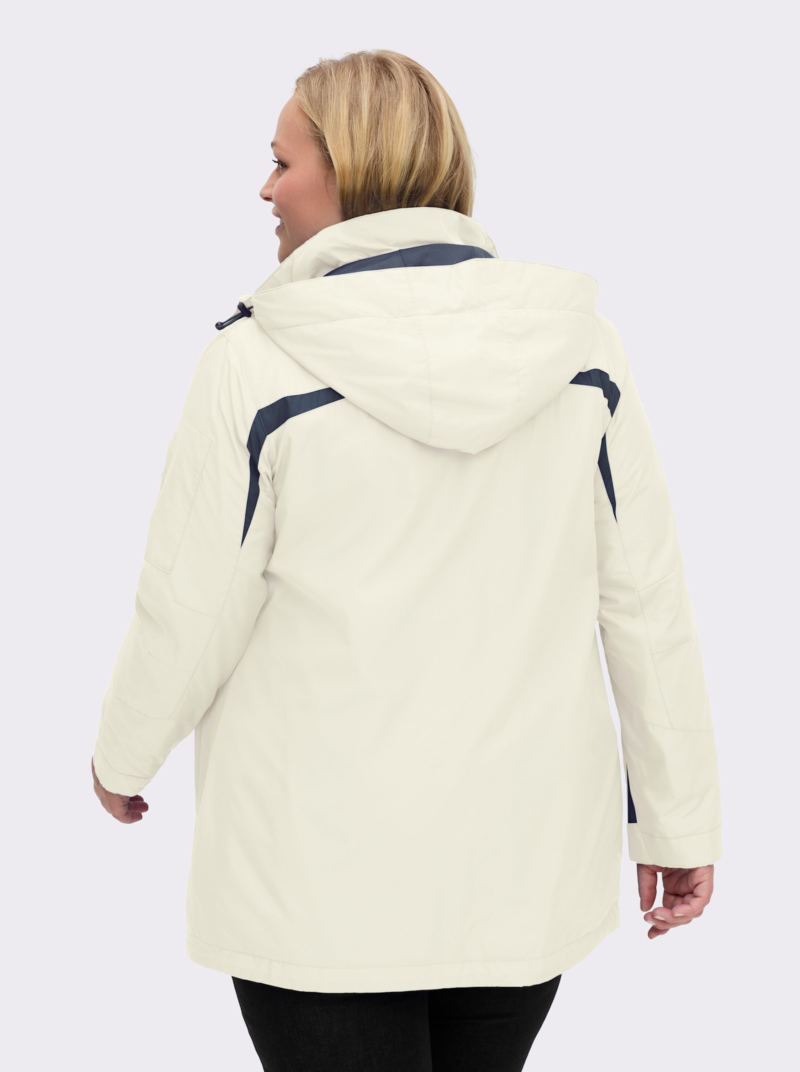 Funktionsjacke wind- und wasserabweisend - weiß