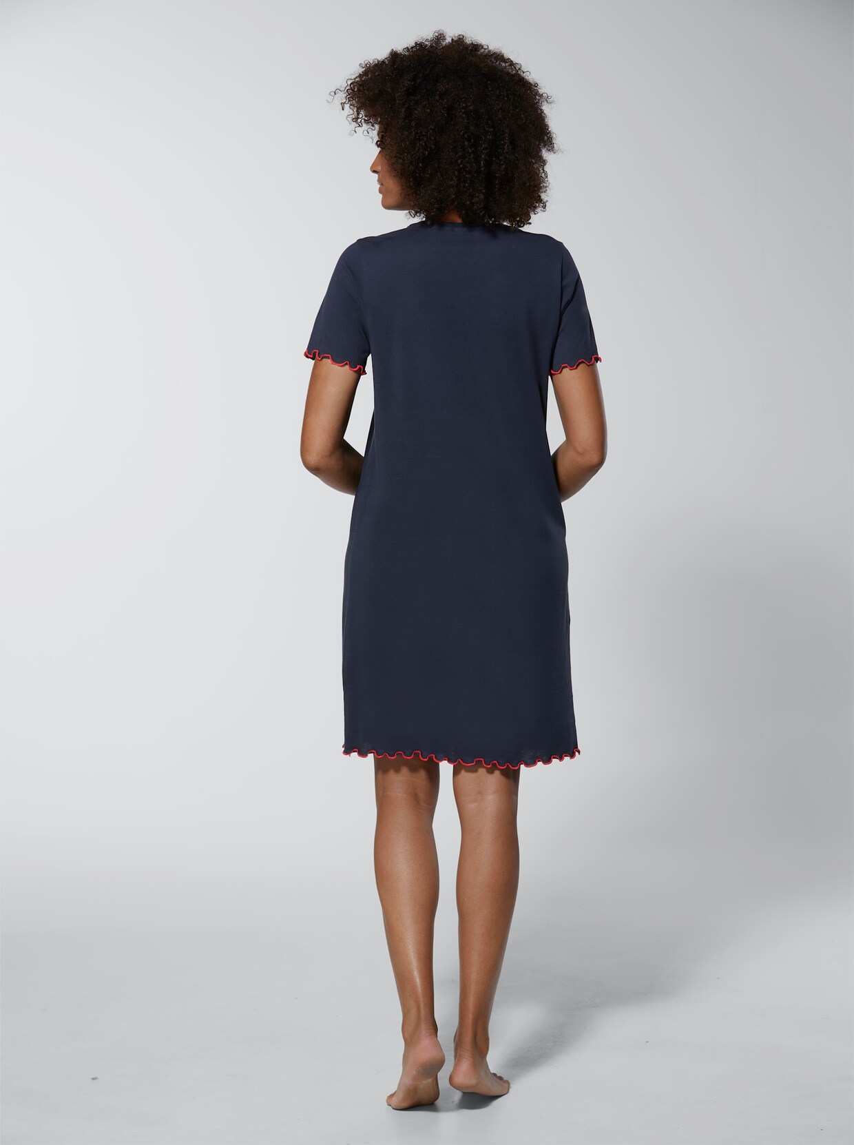 wäschepur Sleepshirts - blau + marine + rot