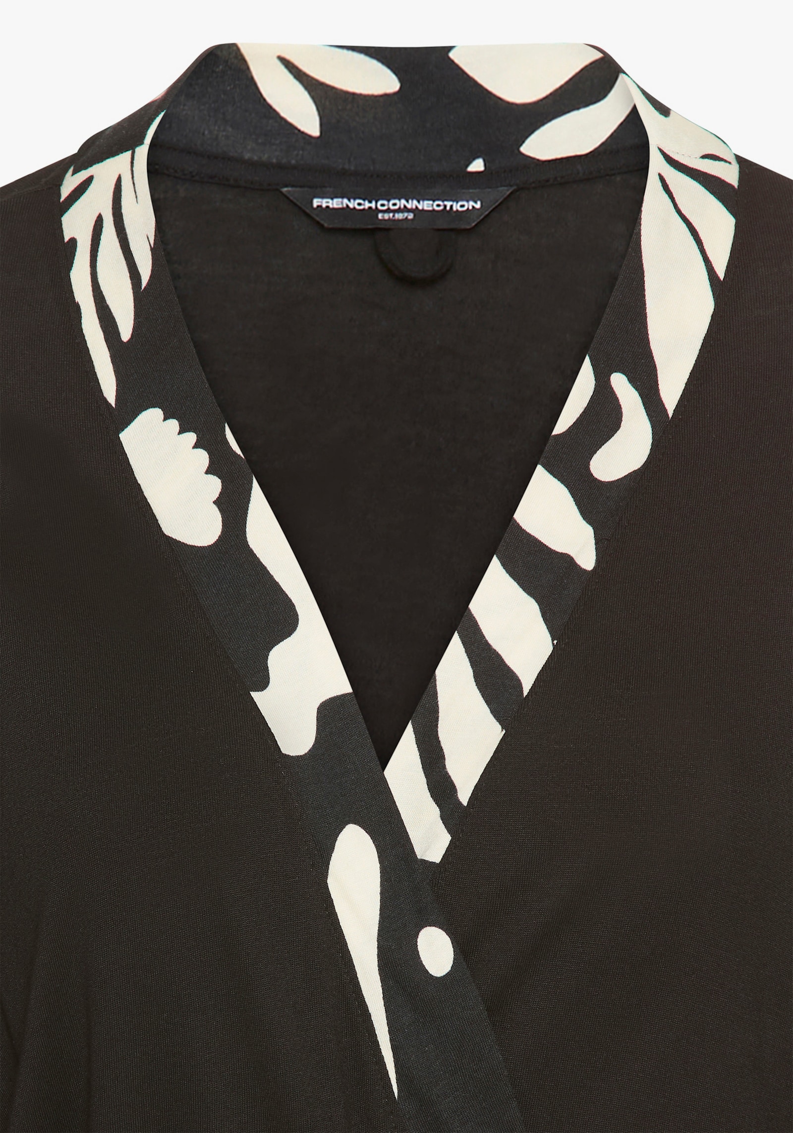 French Connection Kimono - schwarz