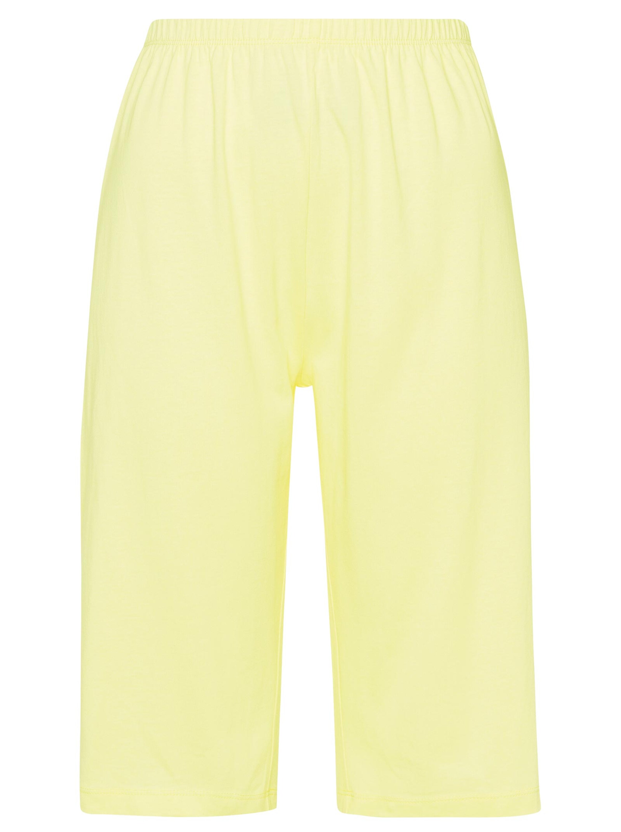 Schlafanzug - gelb-bedruckt