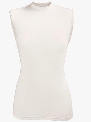 wäschepur Stehkragenshirt in Modal-Qualität - champagner
