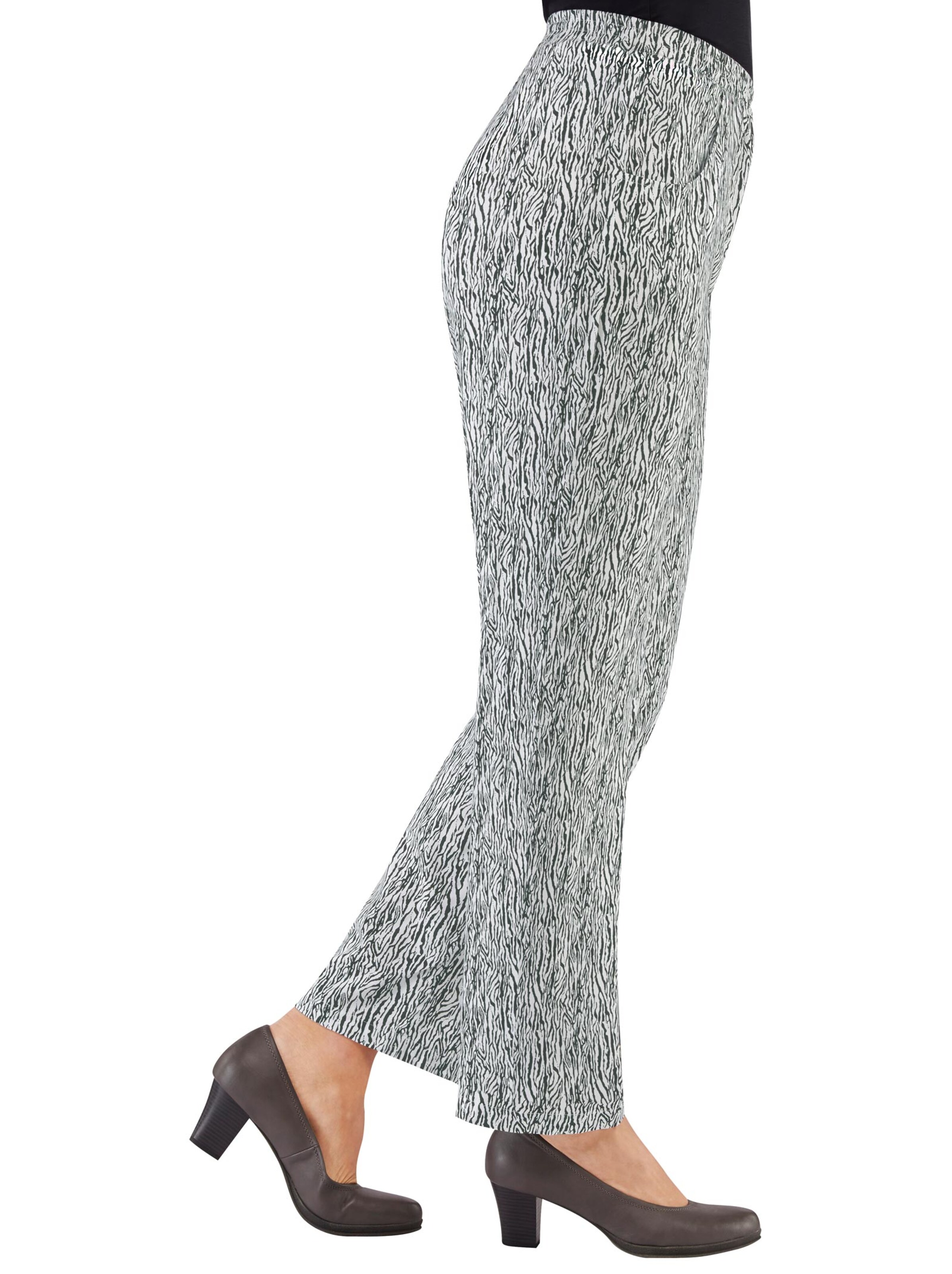 Hose - schwarz Zebra