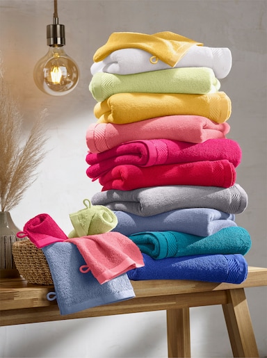 wäschepur Handtuch in Walkfrottier-Qualität - aquapetrol