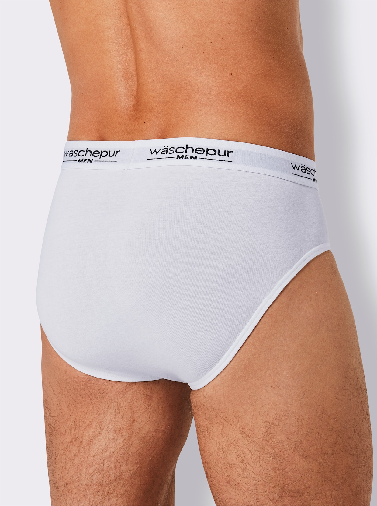 wäschepur men Slip - anthrazit + grau + weiß