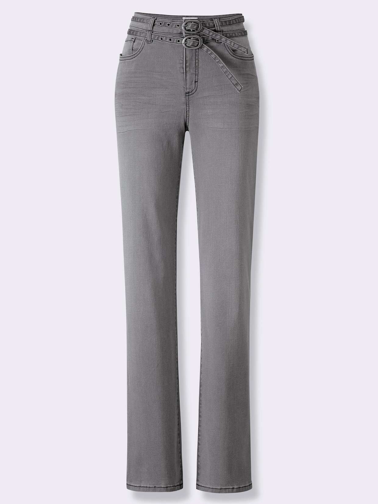 heine 5-pocketbroek - stone-grey-denim