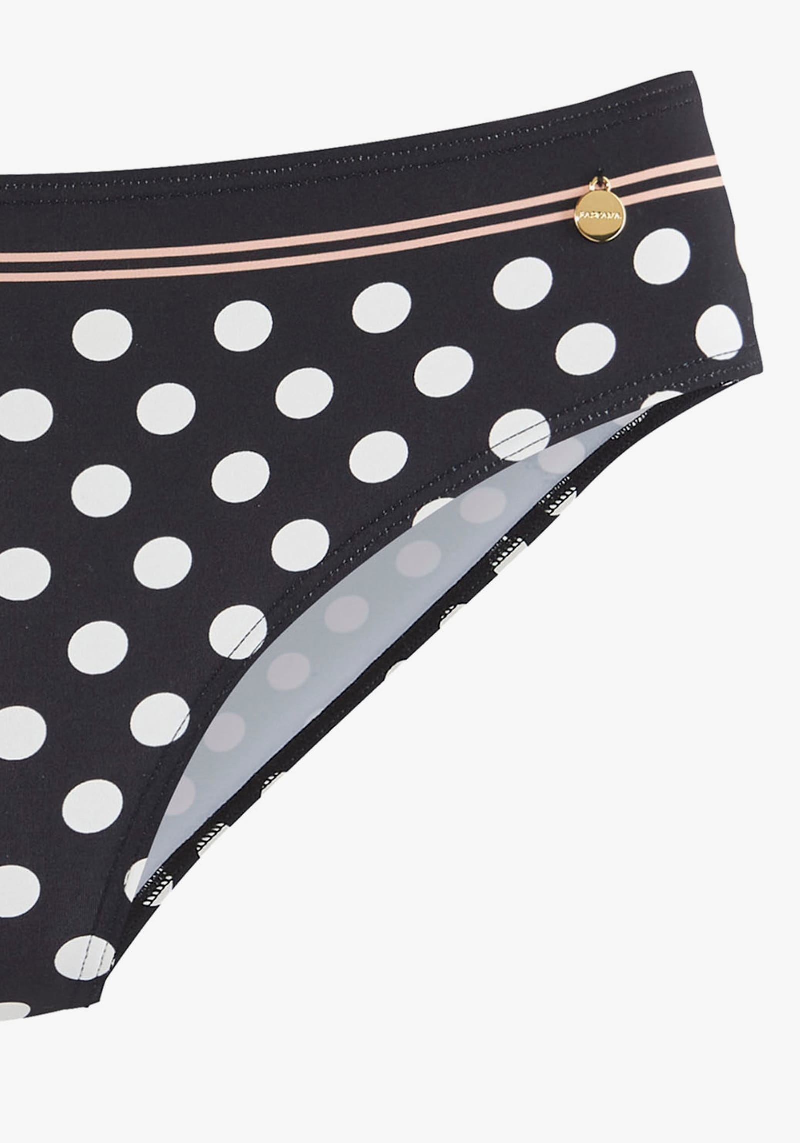 LASCANA Bügel-Bikini - schwarz/creme