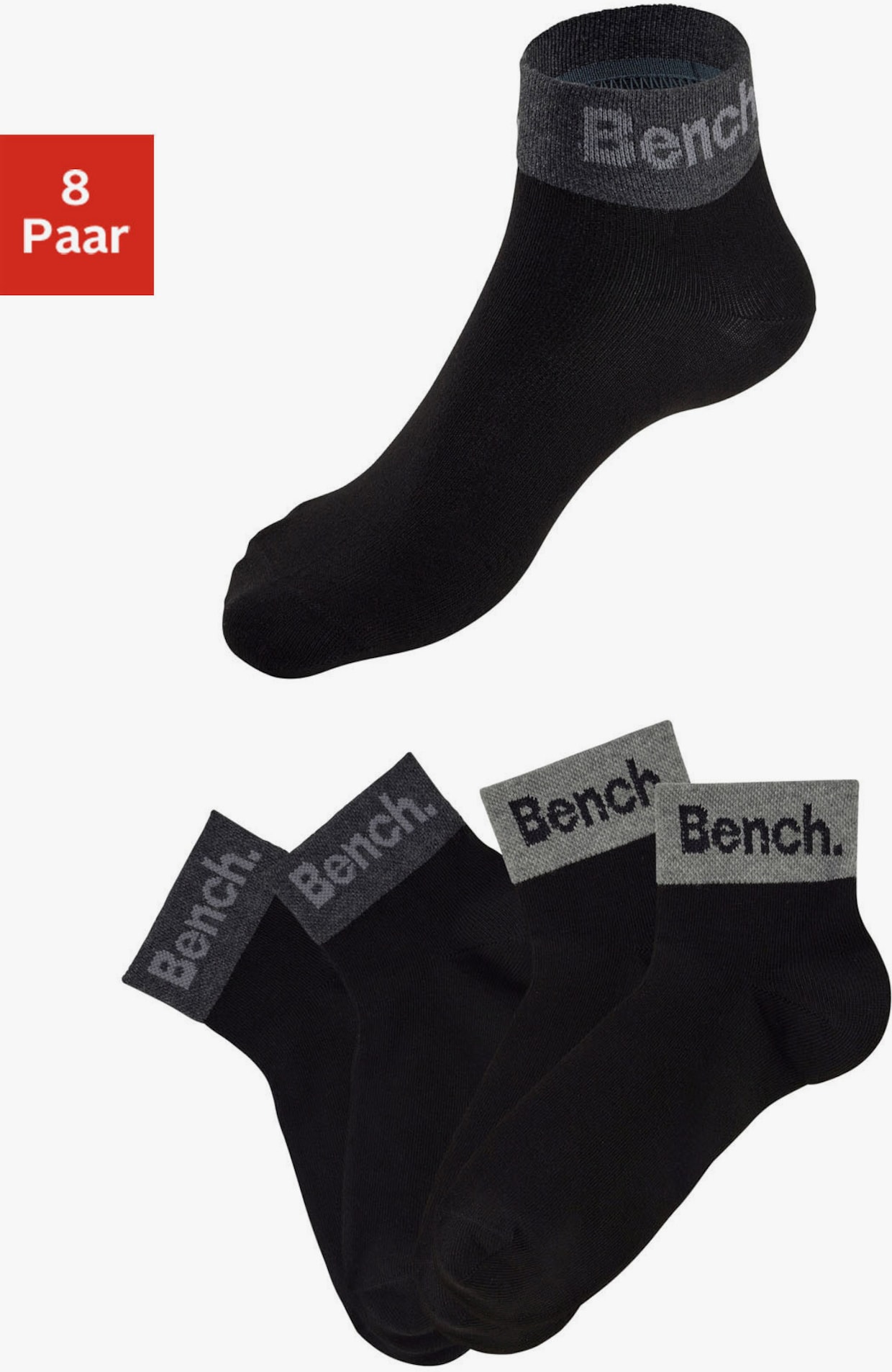 Bench. Socquettes - noir