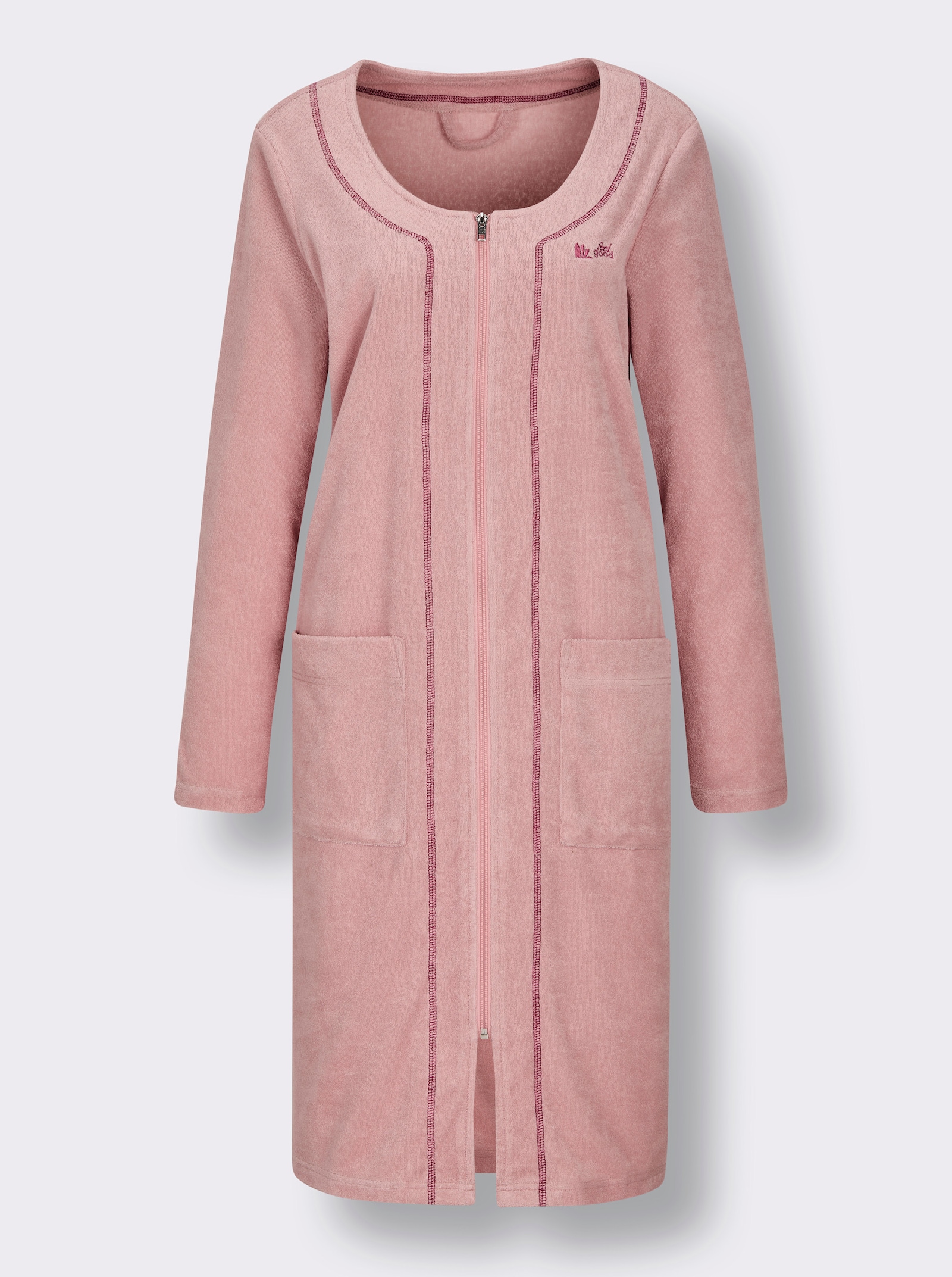 feel good Bademantel - rosenquarz-erika