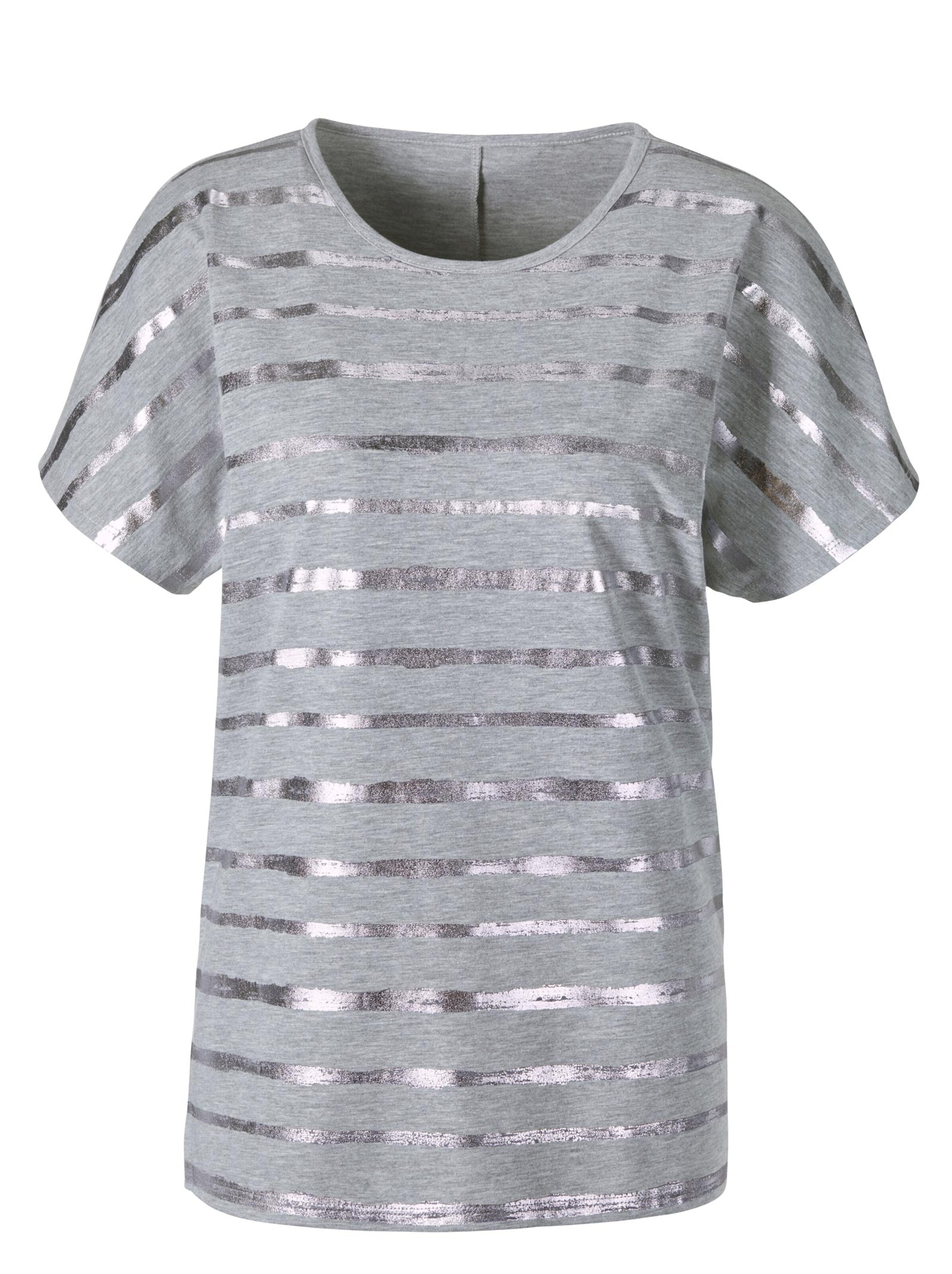 Shirt - grau-meliert