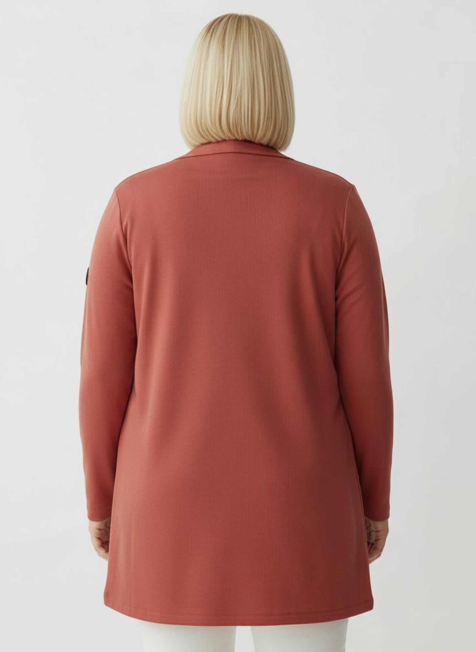 Shirtjacke mit Schalkragen - terra