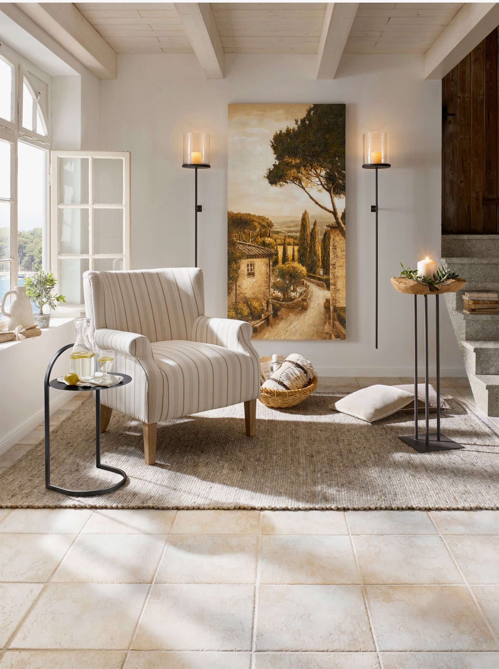 heine home Sessel - ecru