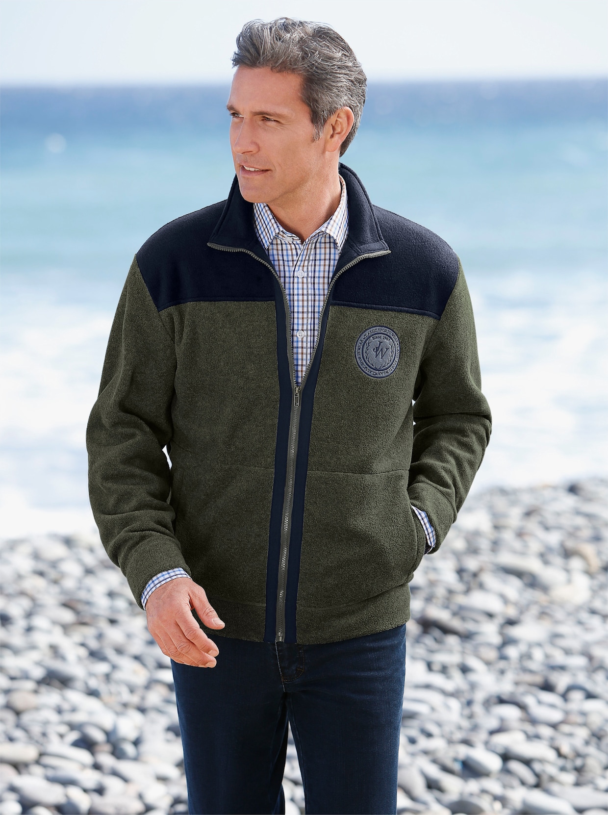 Catamaran Freizeitjacke - oliv