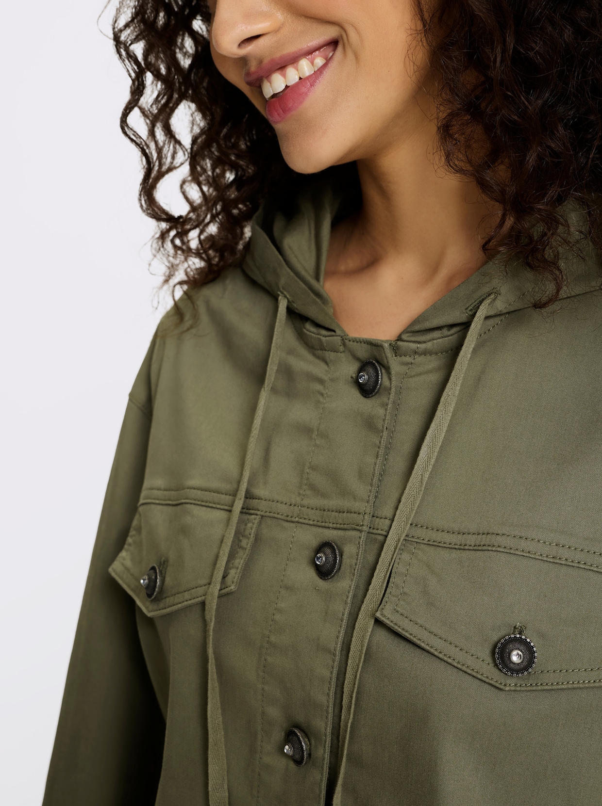 heine Jeansjacke - khaki