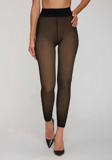 Lavana Feinstrumpfleggings - schwarz