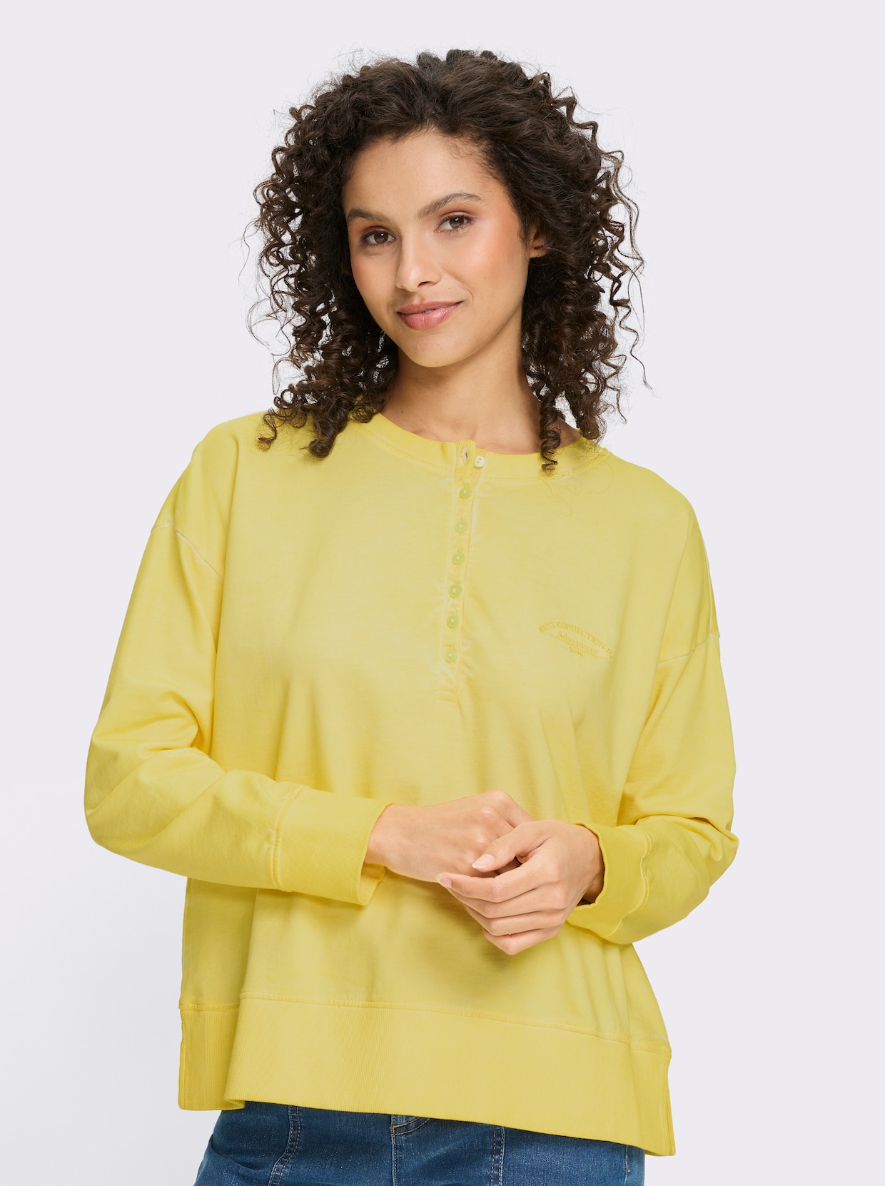 heine Sweatshirt - citron