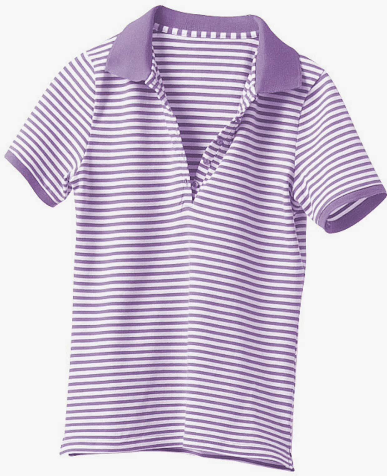 heine Poloshirt - lila