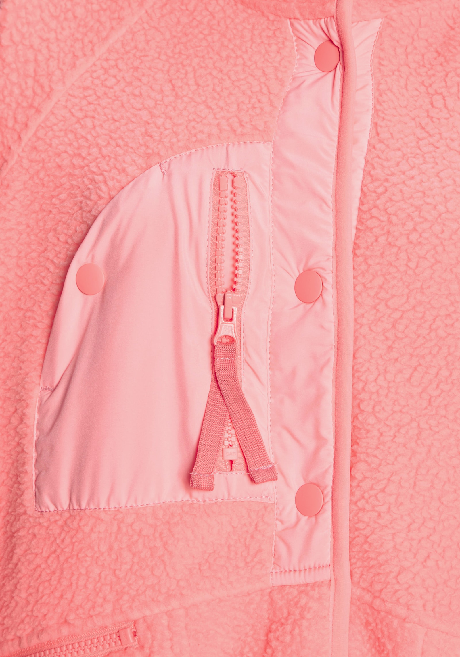 Vivance Active by Lascana Fleecejacke - neon koralle