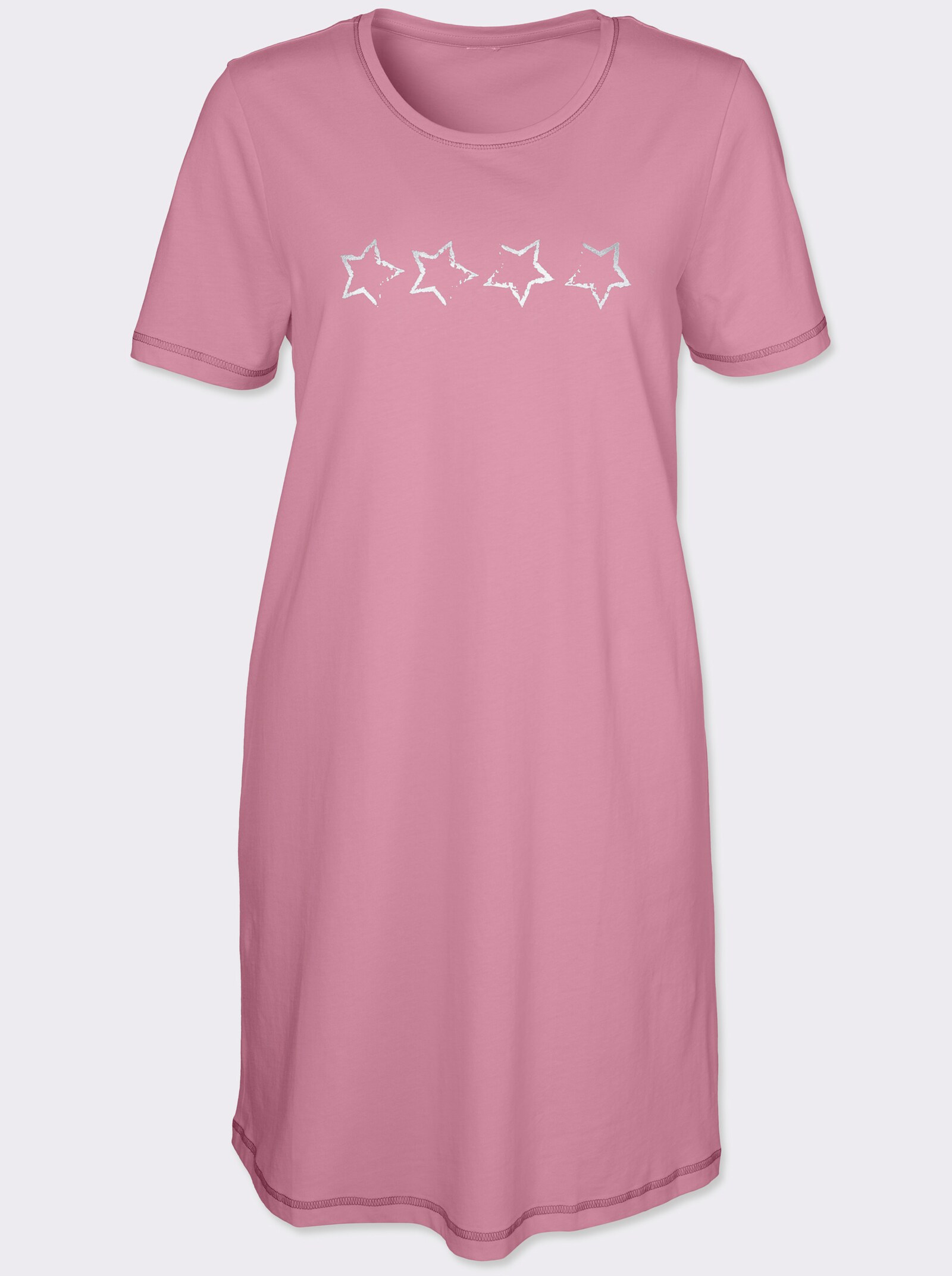 wäschepur Kurzarm Sleepshirts - erika + erika-gestreift