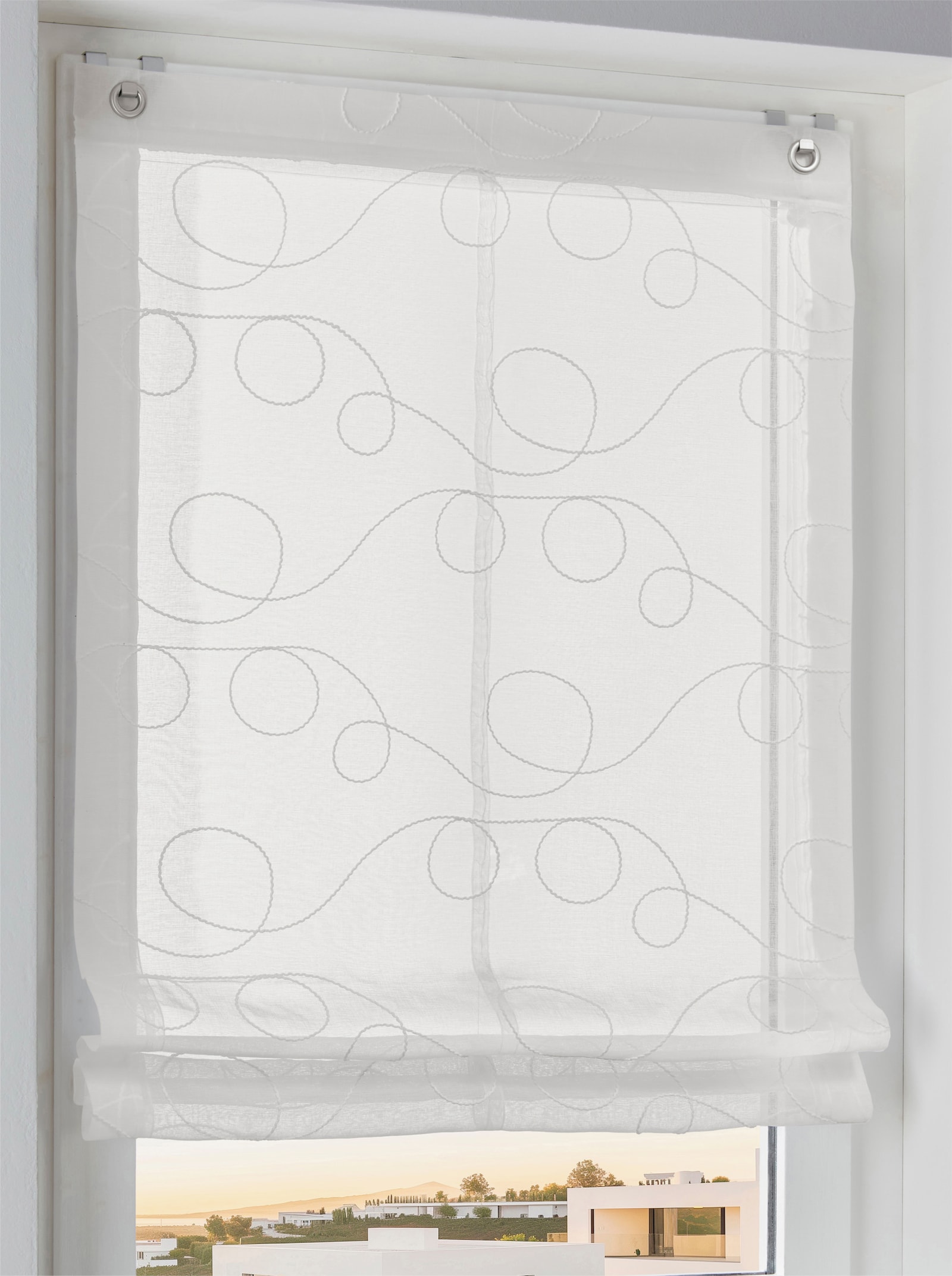 heine home Raffrollo - weiß