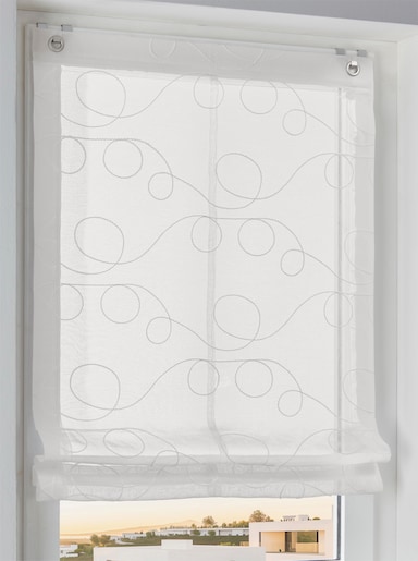 heine home Raffrollo - weiß