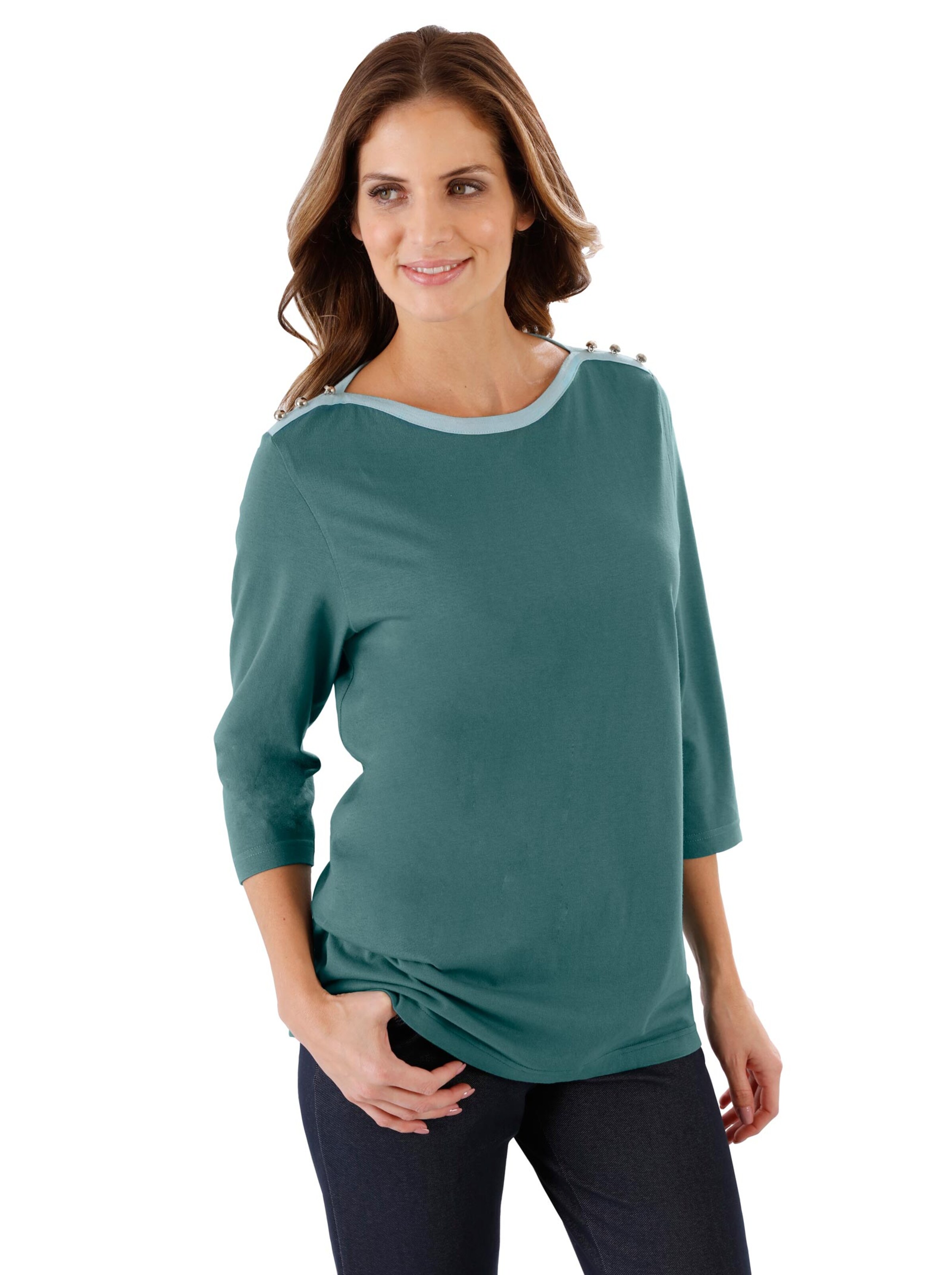 Freizeitshirt - grün