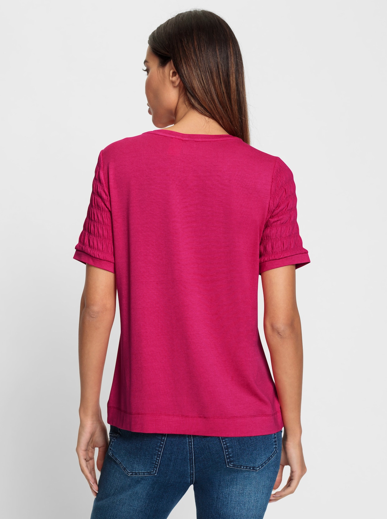 heine Shirt met ronde hals - pink