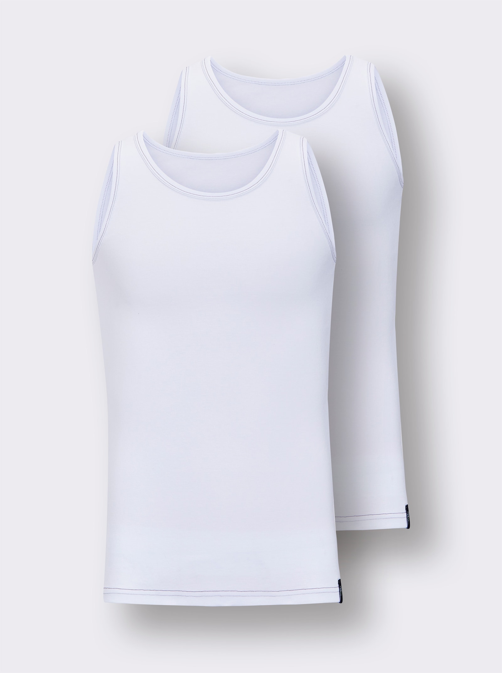 wäschepur men Unterhemd - weiß