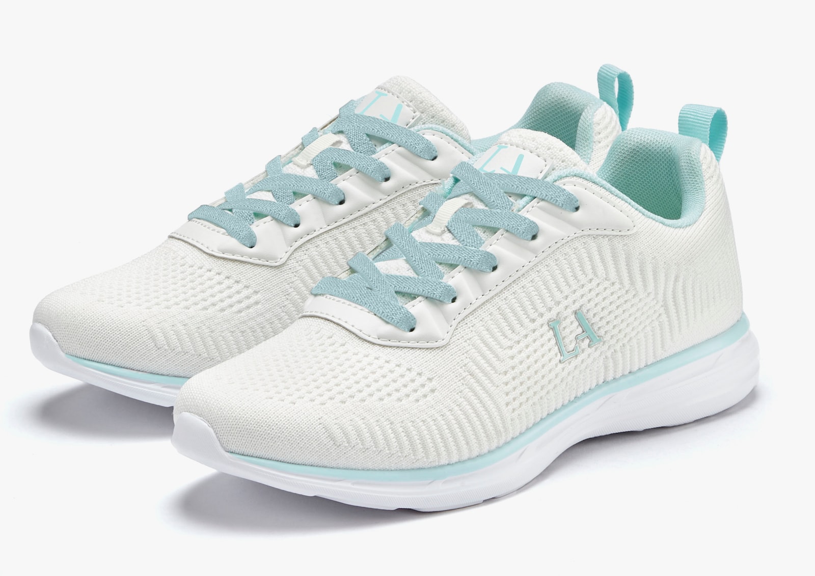 LASCANA Sneaker - wit/mint