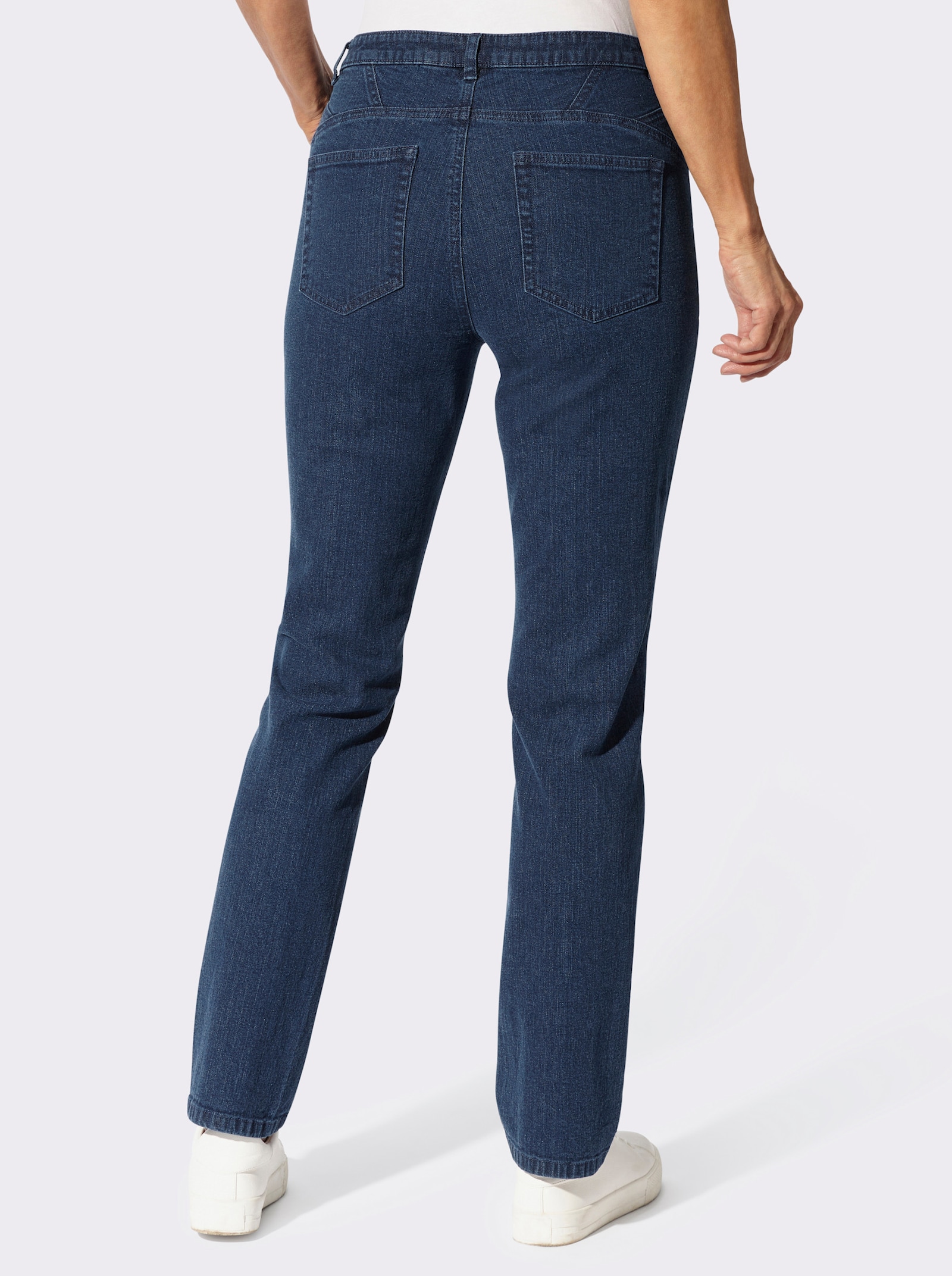 5-Pocket-Jeans mit Push-up-Effekt - dark blue