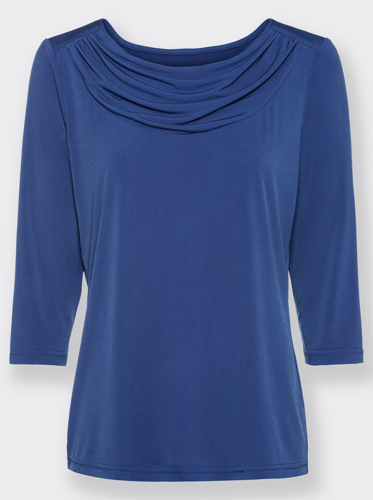 Wasserfallshirt - royalblau