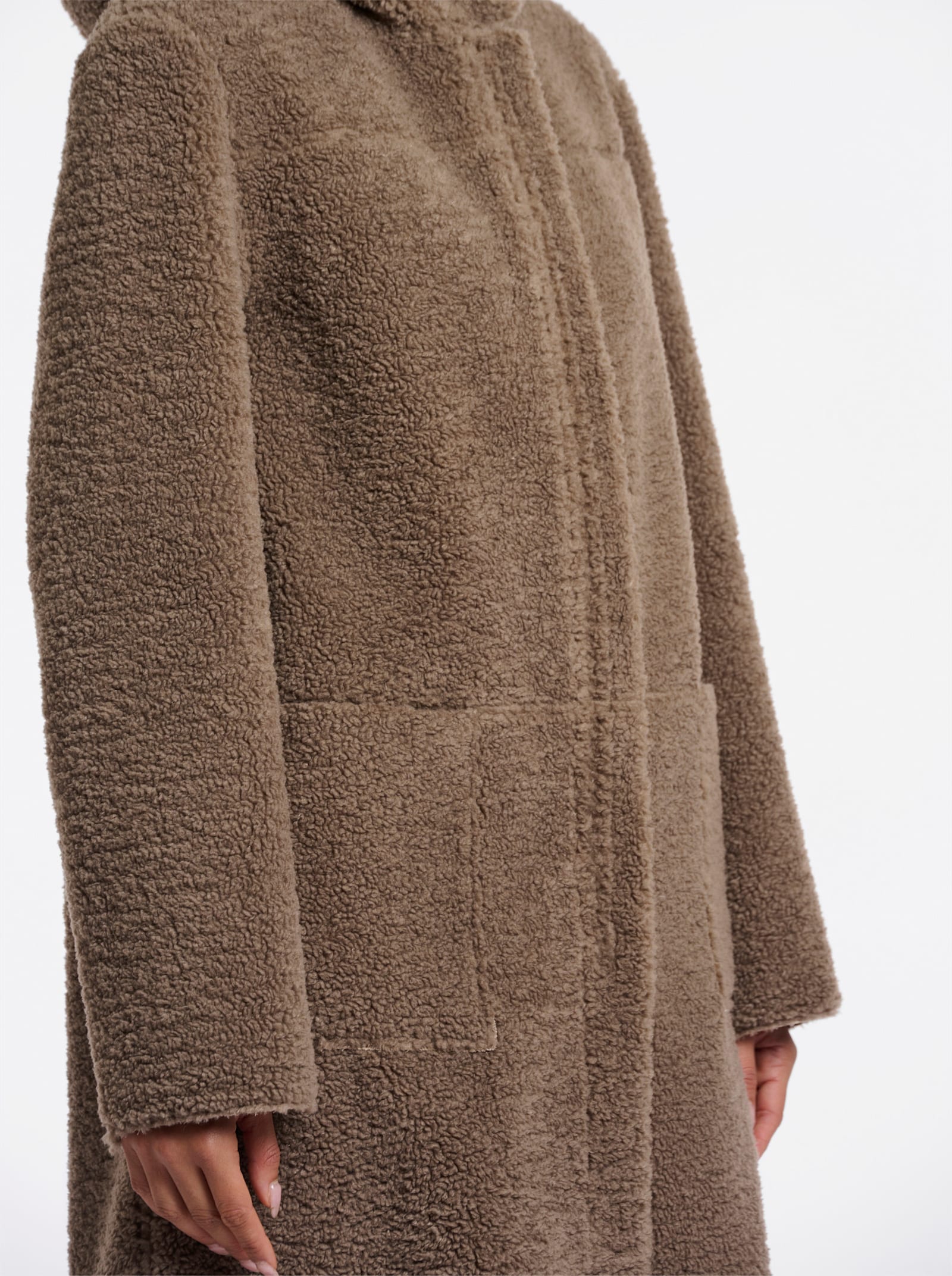 Rino & Pelle Wintermantel mit Wende-Funktion - sesam