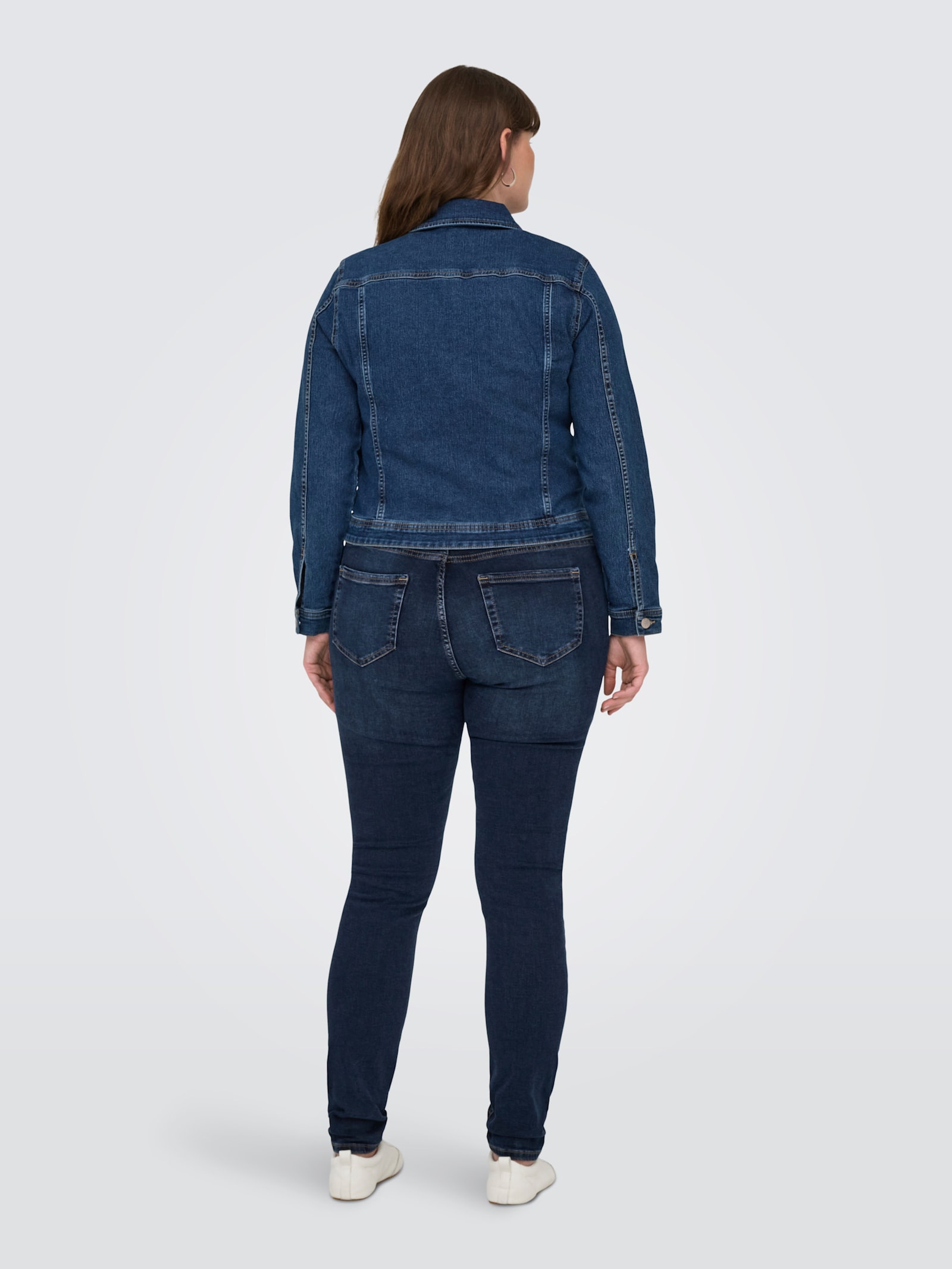 Skinny-fit-Jeans - dark blue denim