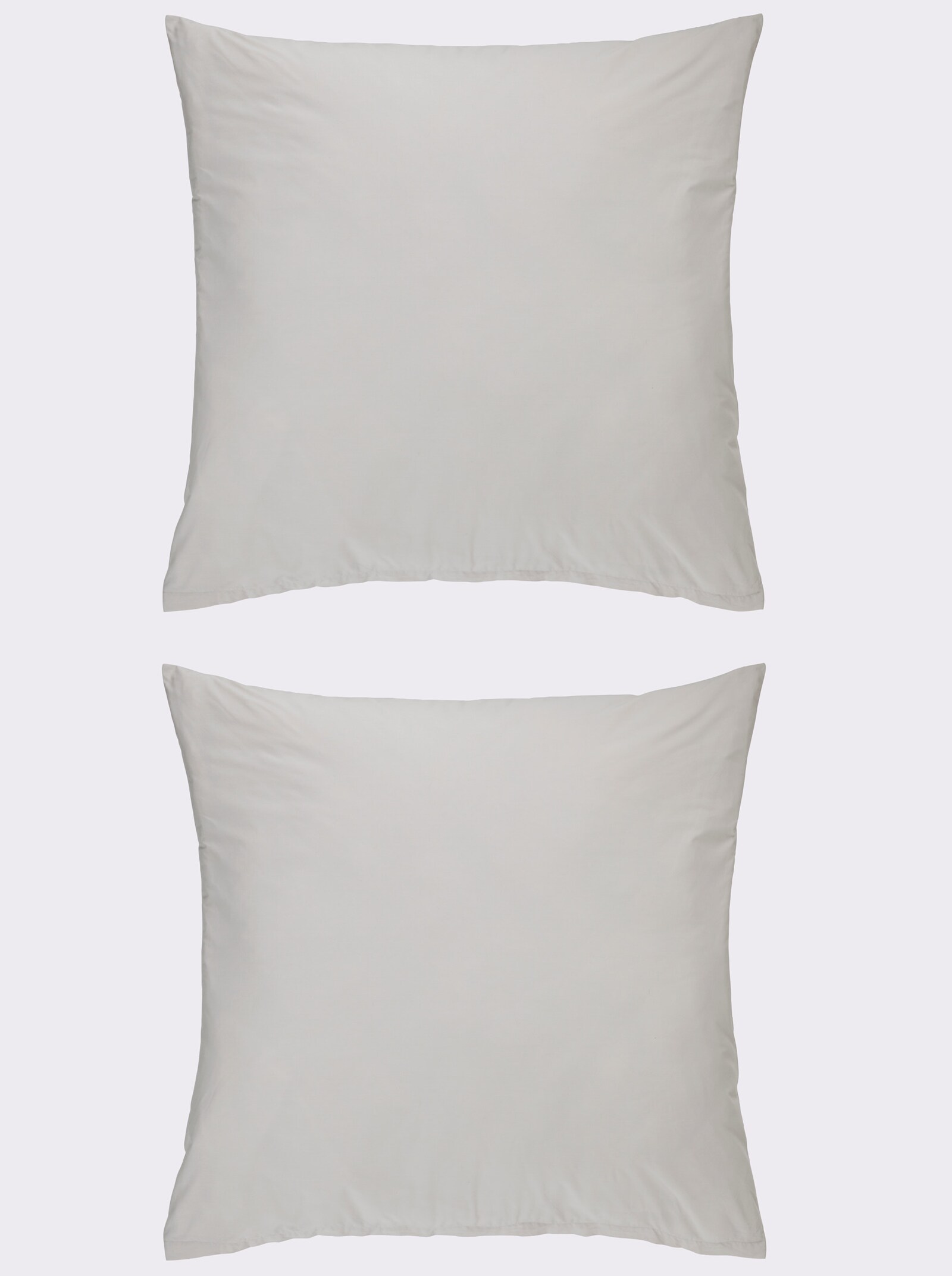 heine home Bedtextiel van perkal - lichtgrijs