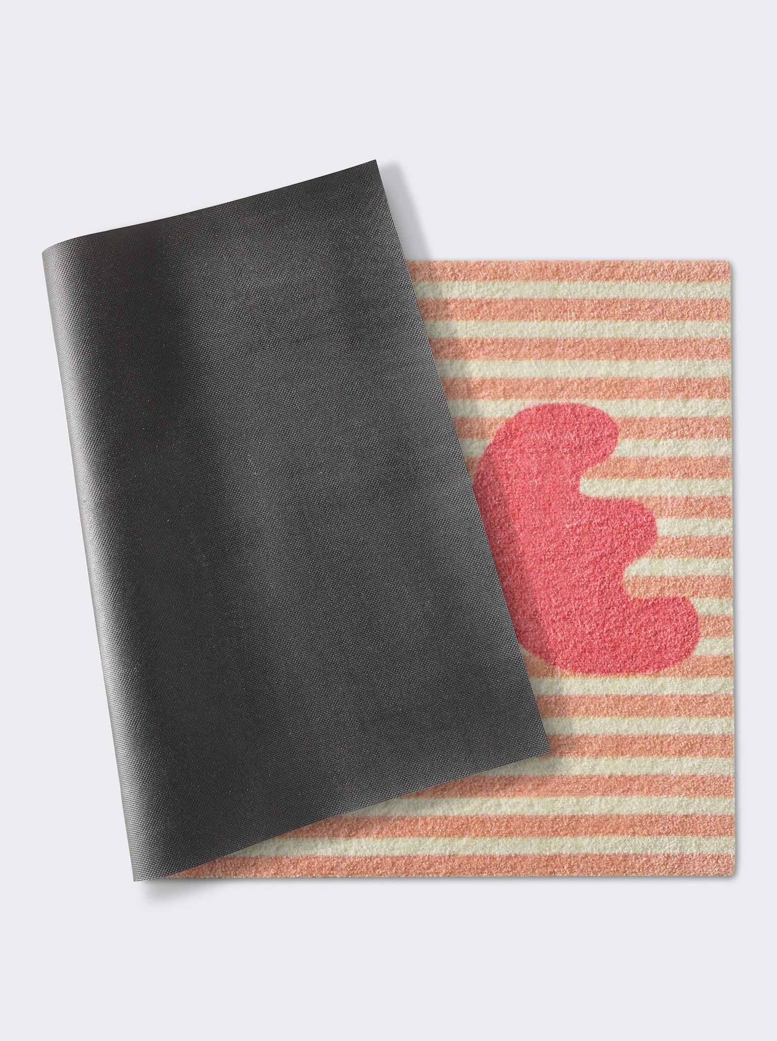 wash+dry by Kleen-Tex Fußmatte - apricot-ecru-bedruckt