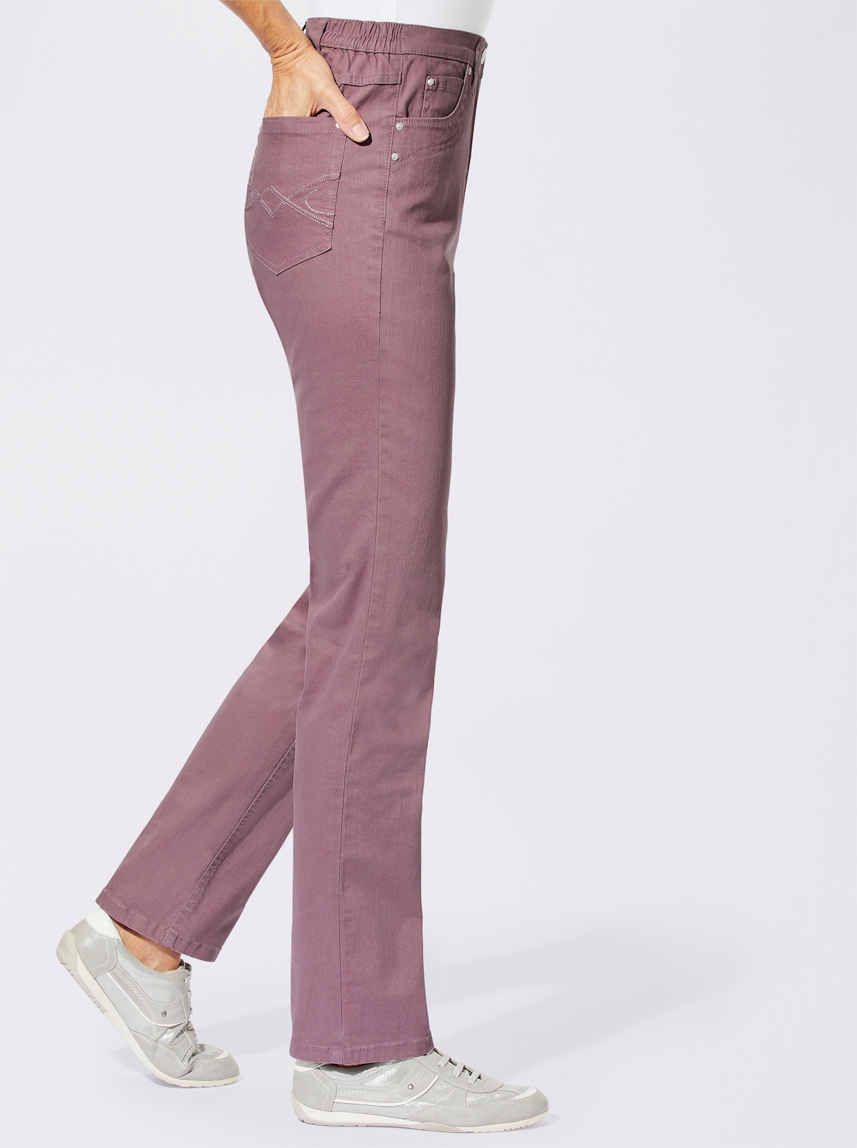 Stretch jeans - mauve