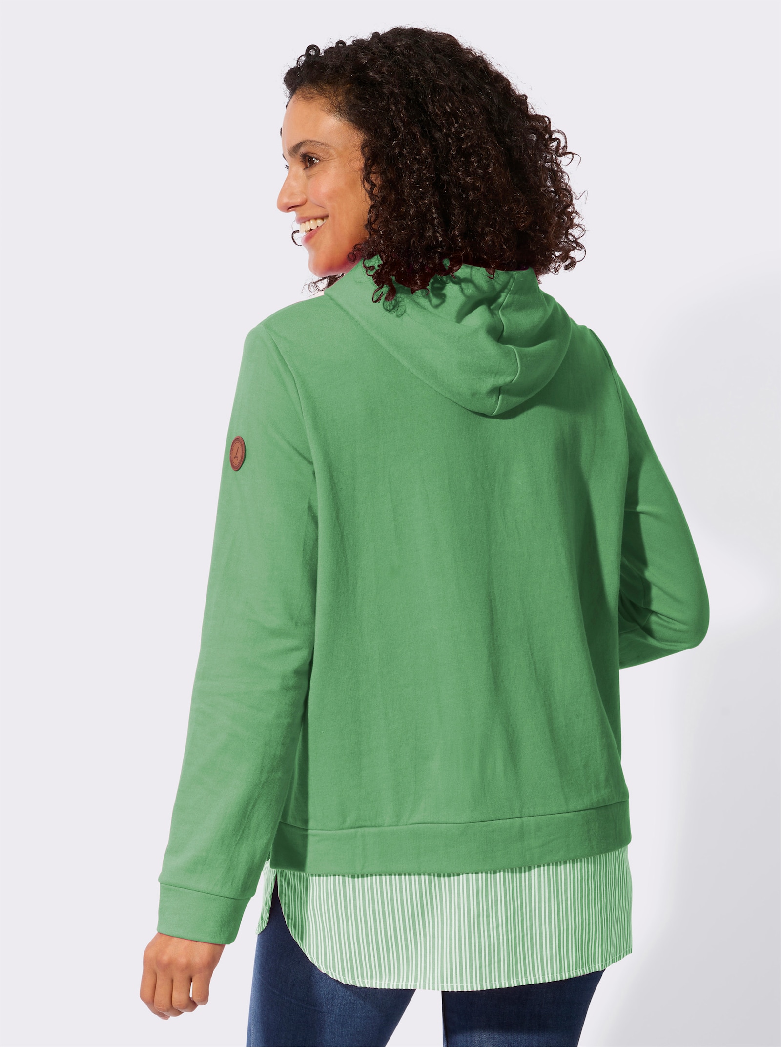 Kapuzensweatshirt - apfel