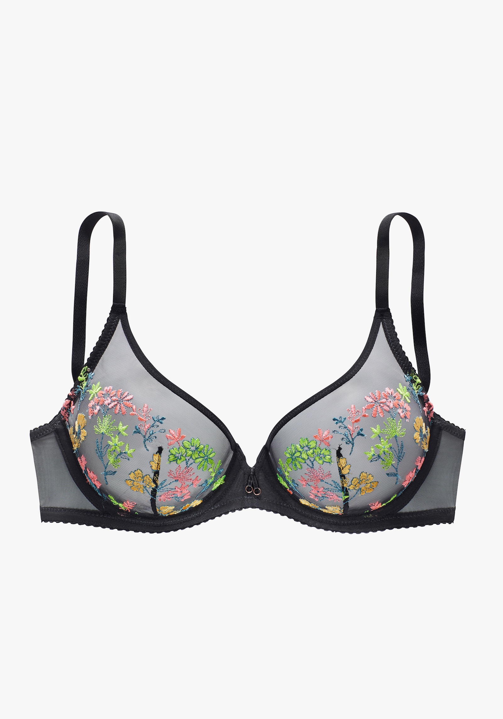 LASCANA Bügel-BH - schwarz-neon