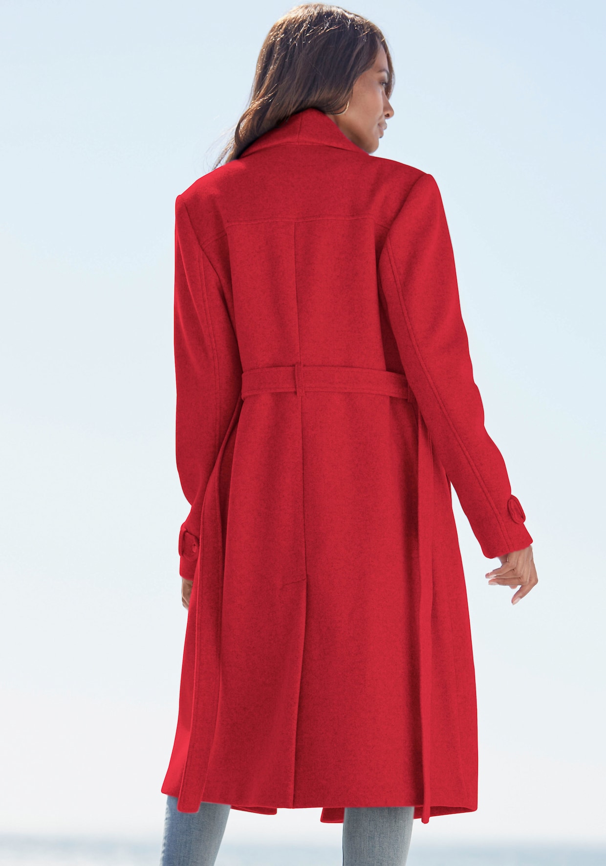 LASCANA Manteau - rouge