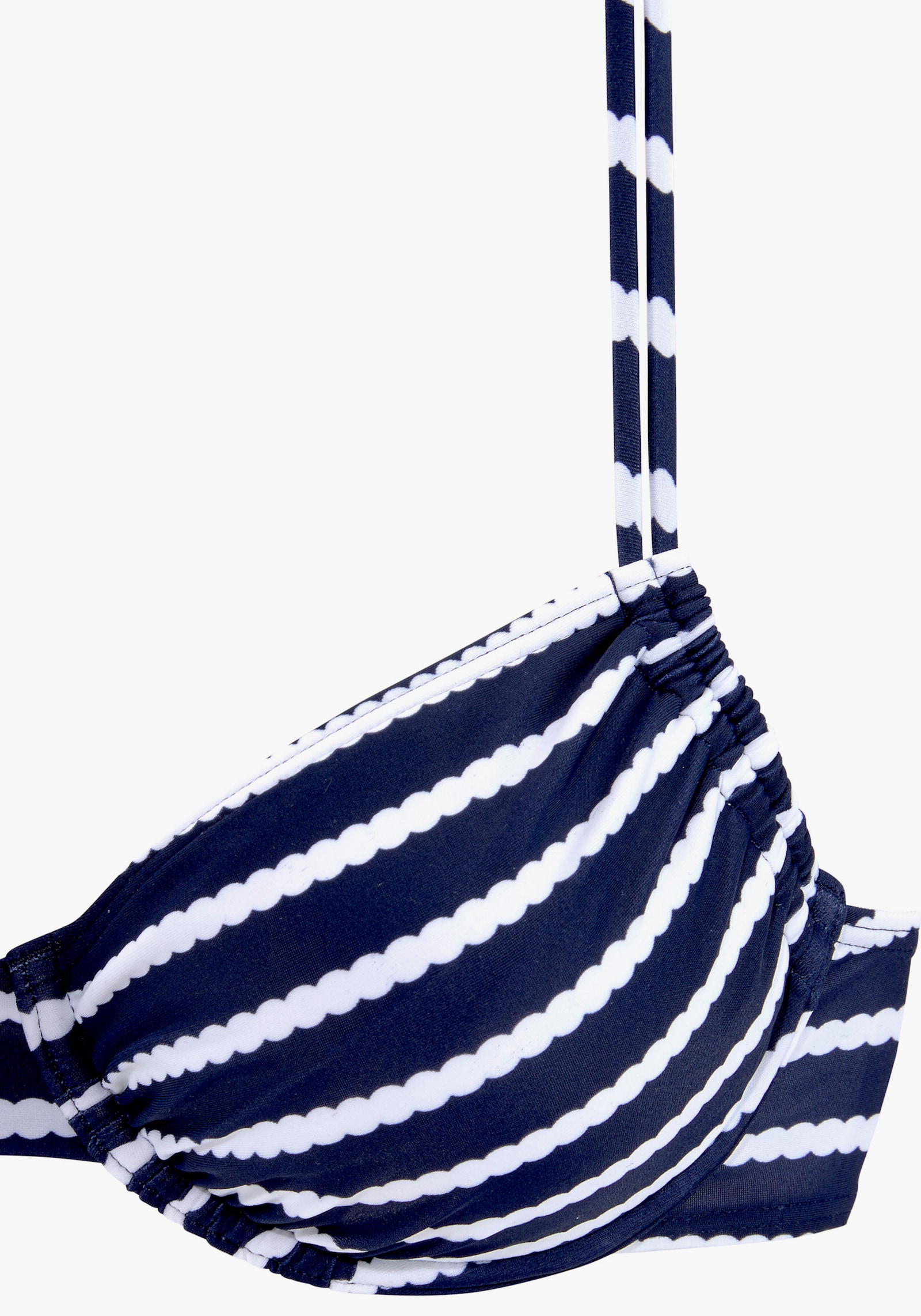 LASCANA Bügel-Bikini - marine-weiß