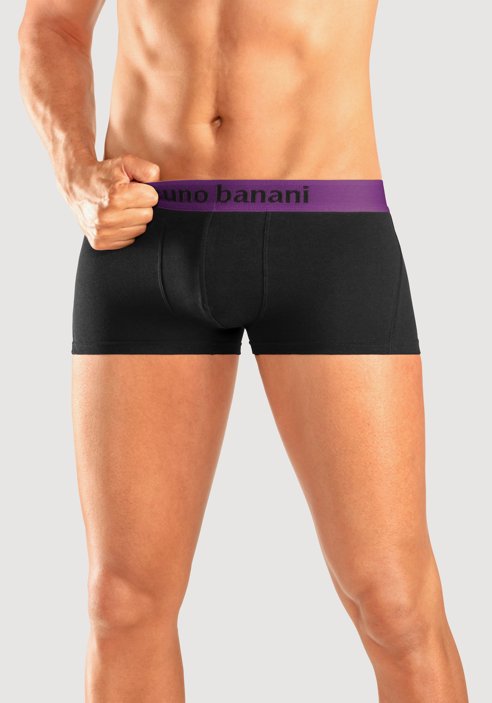 Bruno Banani Hipster - schwarz-orange, schwarz-türkis, schwarz-gelb, schwarz-lila